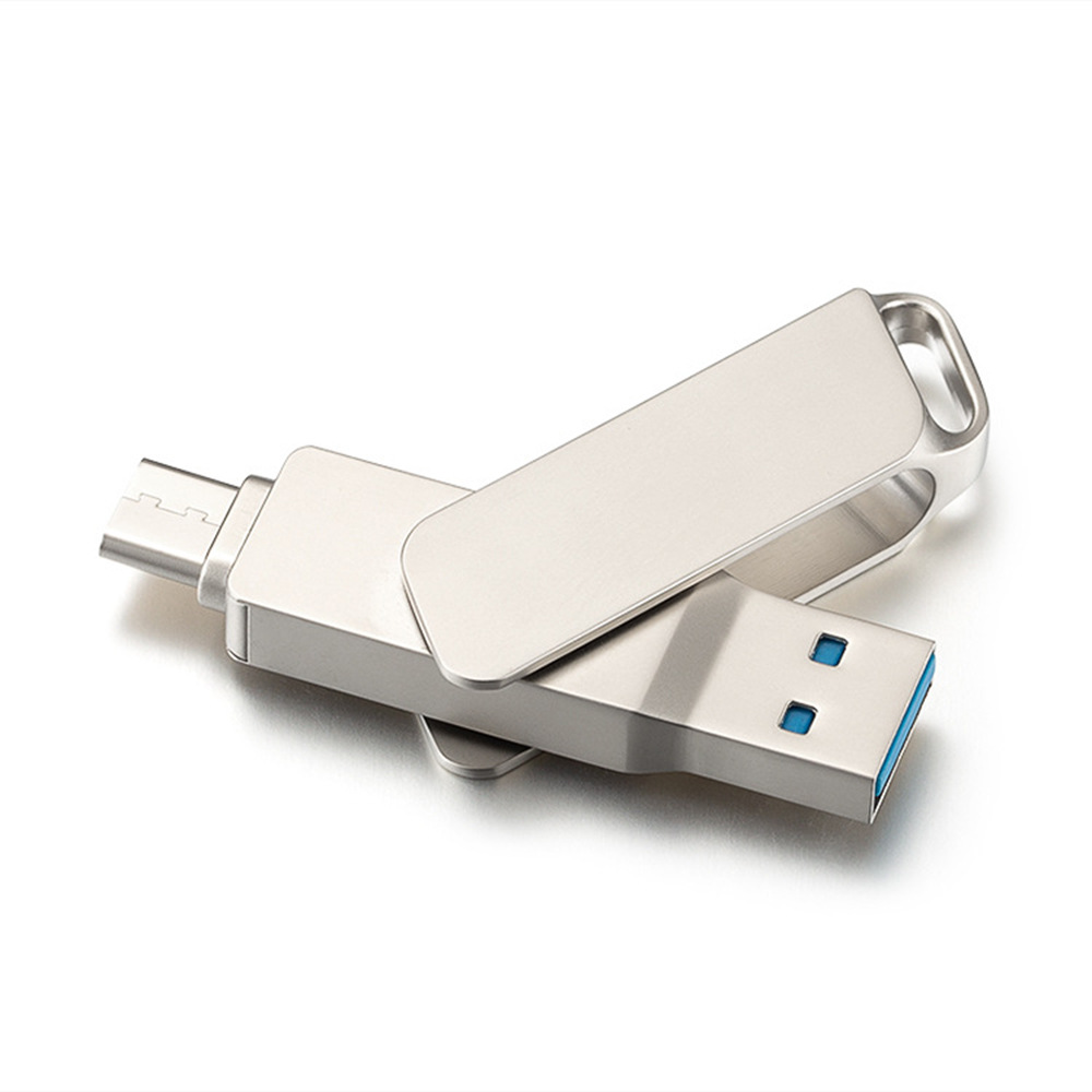 UC345 metal mobile phone USB 3.0 high speed TYPE C USB high-end business metal rotating USB