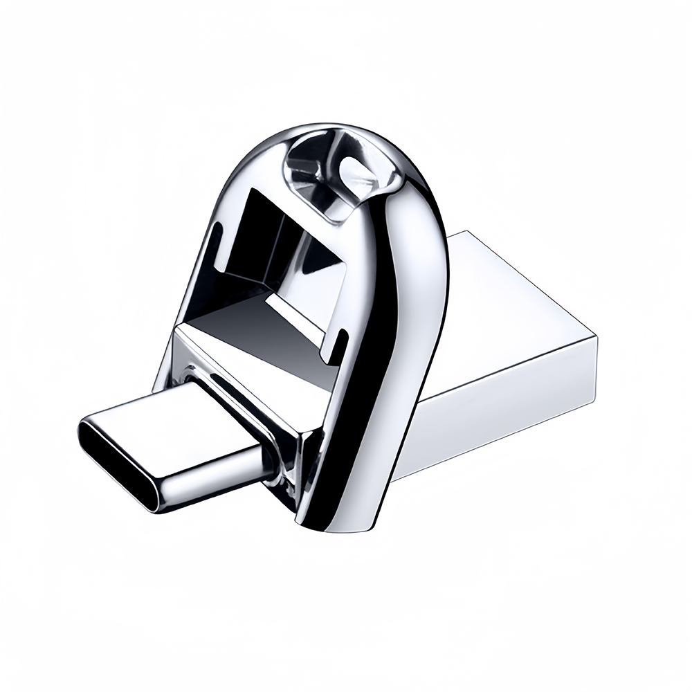 Mini USB-C Dual-Interface Flash Drive for Phones and Computers