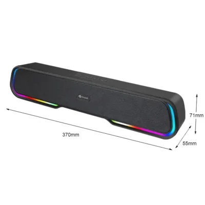 RGB Ambient Light Dual horn HIFI Quality Subwoofer