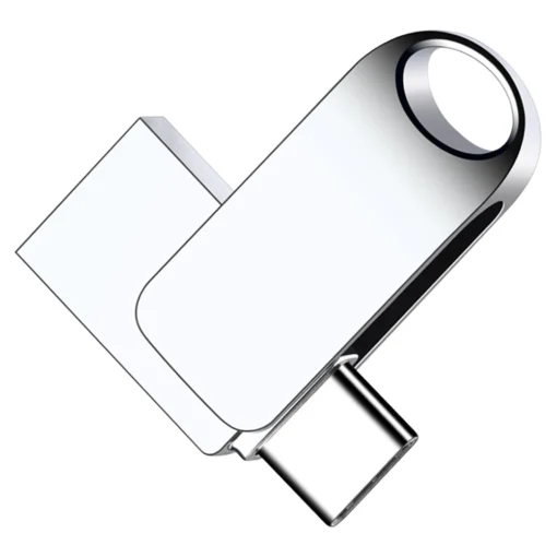 Mini Ultra Metal 2-in-1 USB Flash Drive